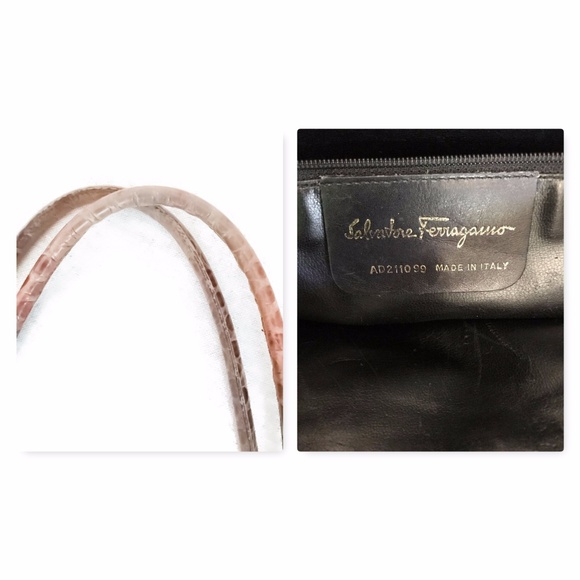 Vintage Salvatore Ferragamo Vara briefcase Tote - Picture 3 of 8